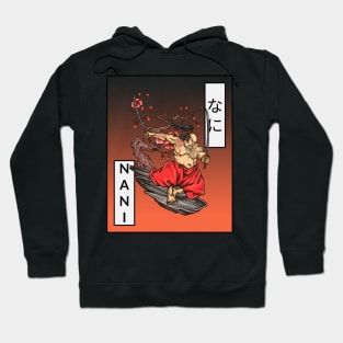 Nani Japanese Samurai Hoodie